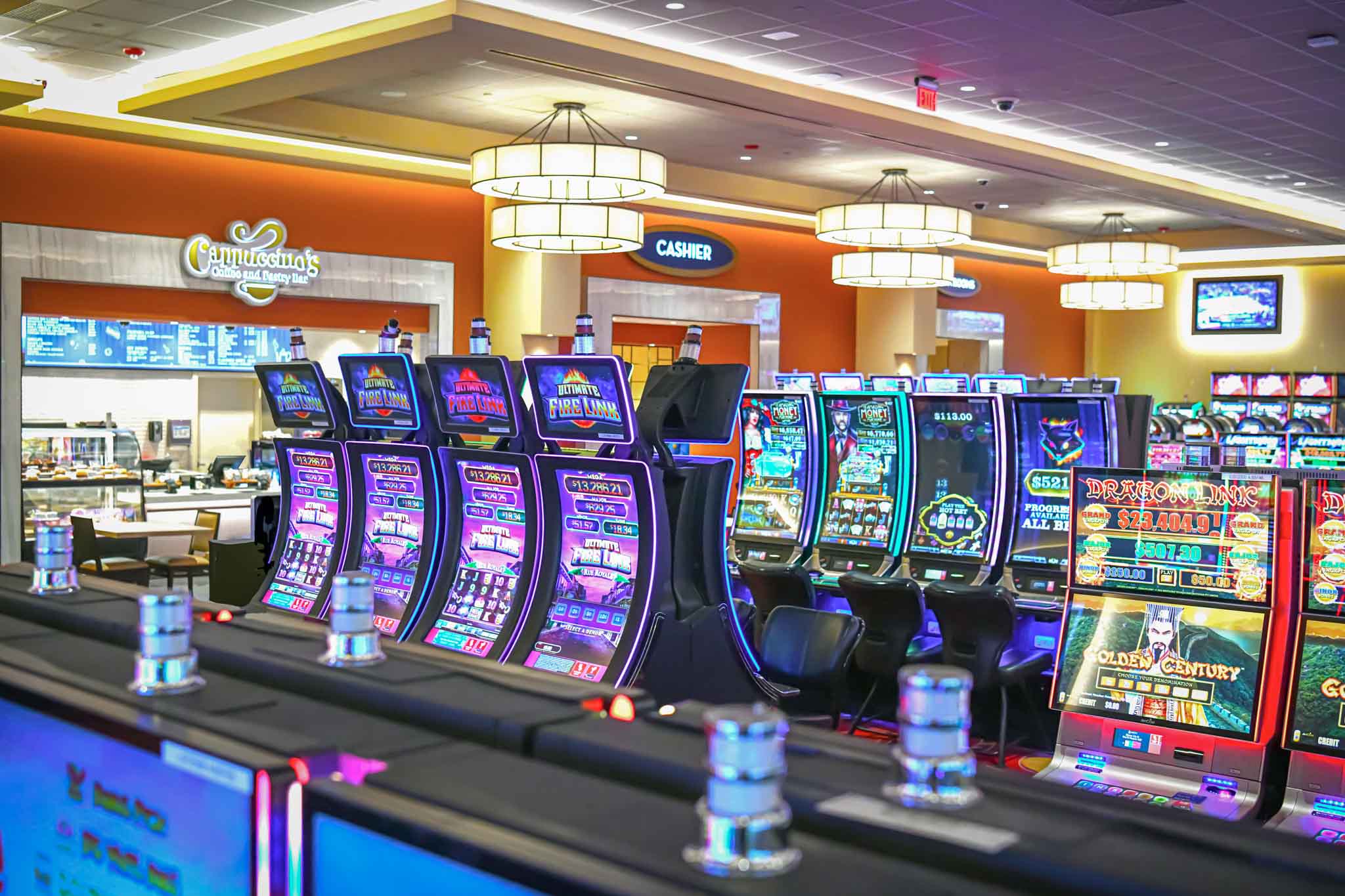 Smoke-Free Slots Room at Seminole Classic Casino